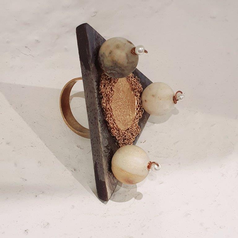 Vaikunth contemporary handmade ring