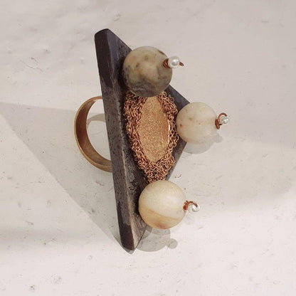 Vaikunth contemporary handmade ring