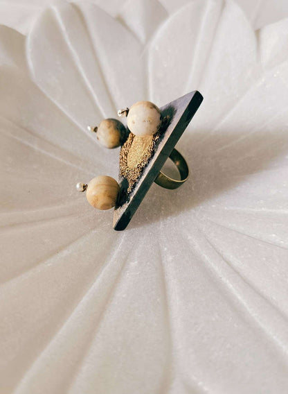 Vaikunth contemporary handmade ring