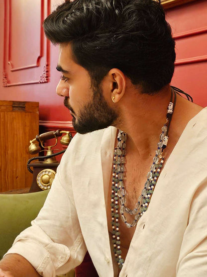 Mirpal tso unisex kantha necklace