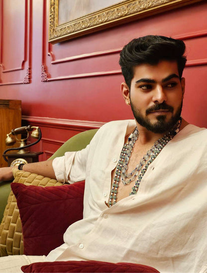 Mirpal tso unisex kantha necklace