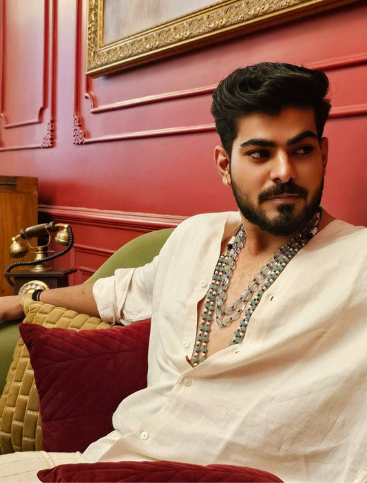 Mirpal tso unisex kantha necklace