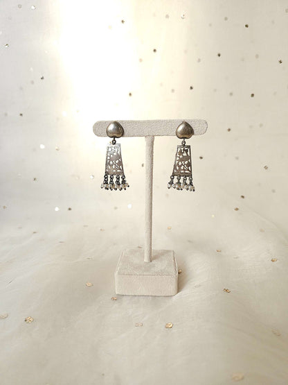 Oxidized earrings