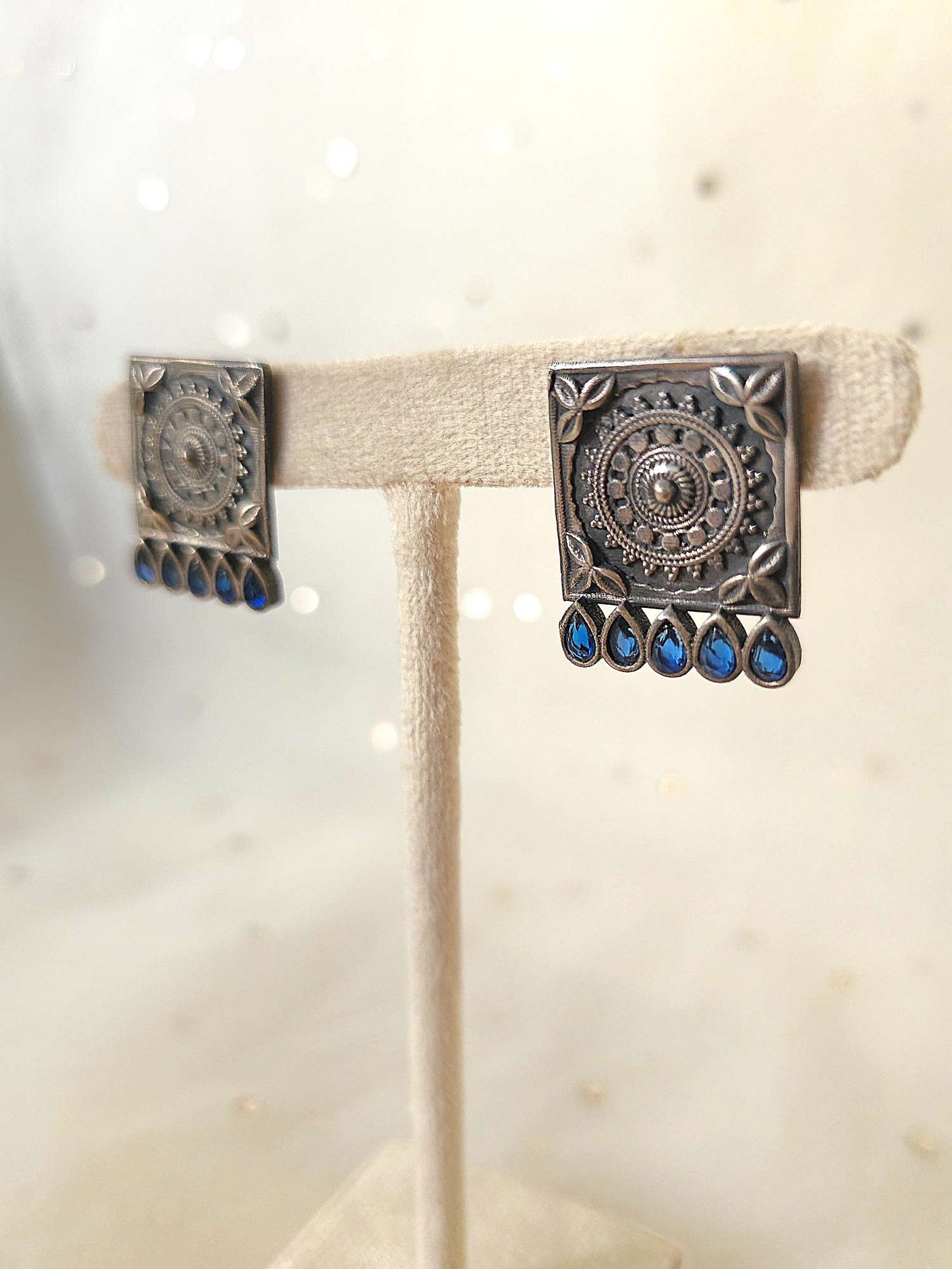 Oxidized earrings