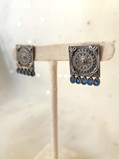 Oxidized earrings