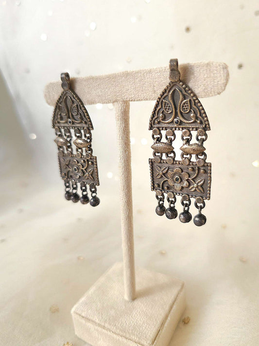 Oxidized earrings