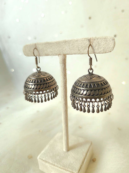 Oxidized earrings