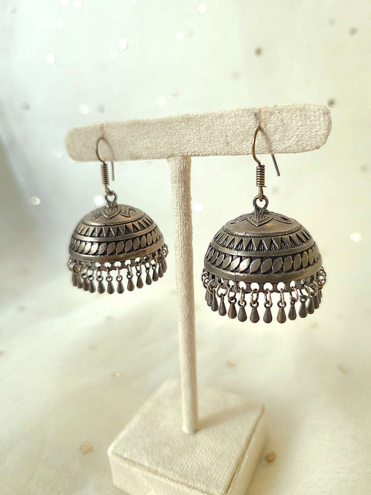 Oxidized earrings