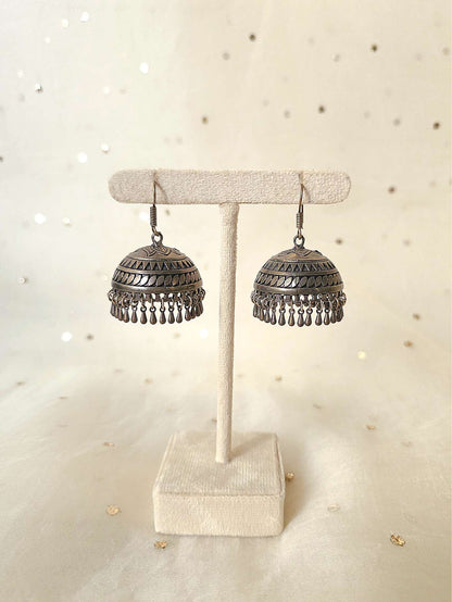 Oxidized earrings