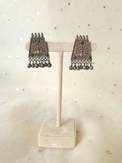 Oxidized earrings