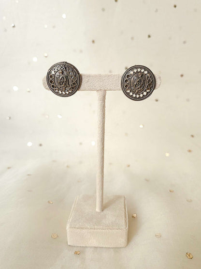 Oxidized earrings
