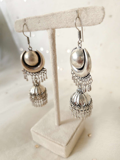 Oxidized earrings