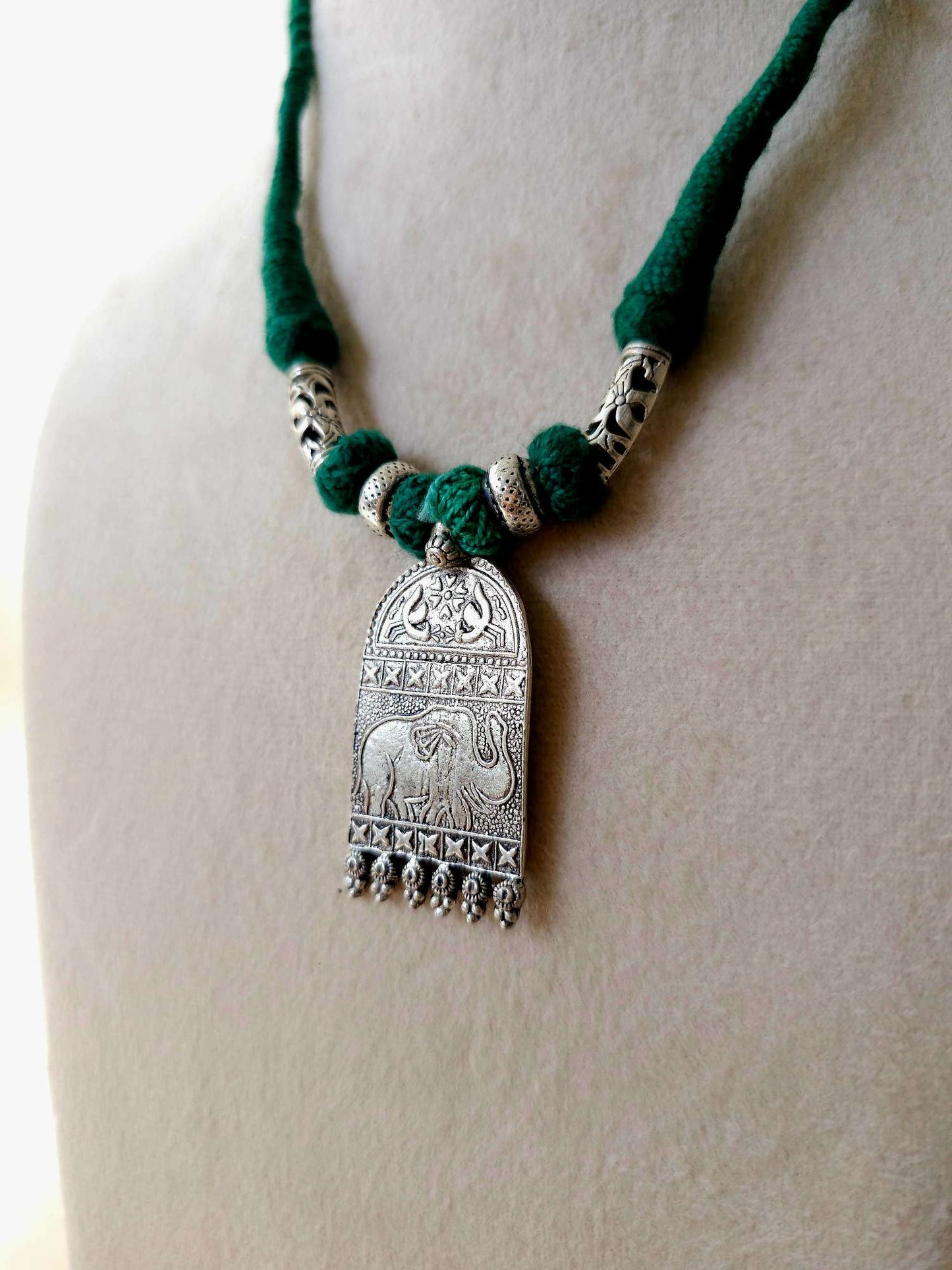 Oxidized necklace
