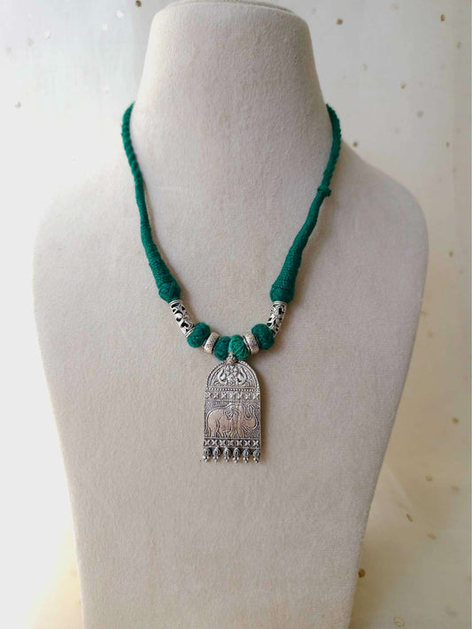 Oxidized necklace