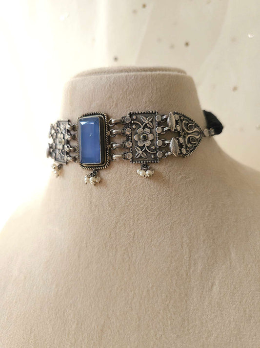 Oxidized necklace