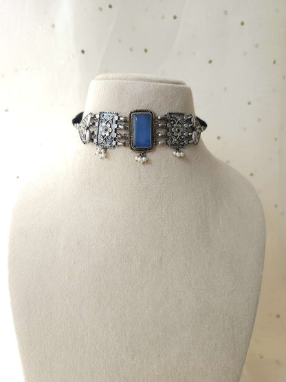 Oxidized necklace