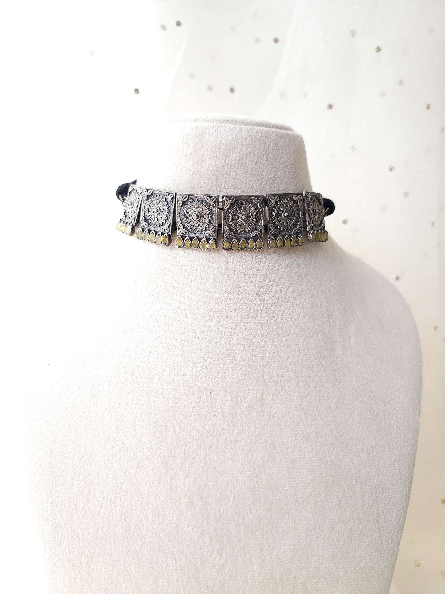Oxidized necklace