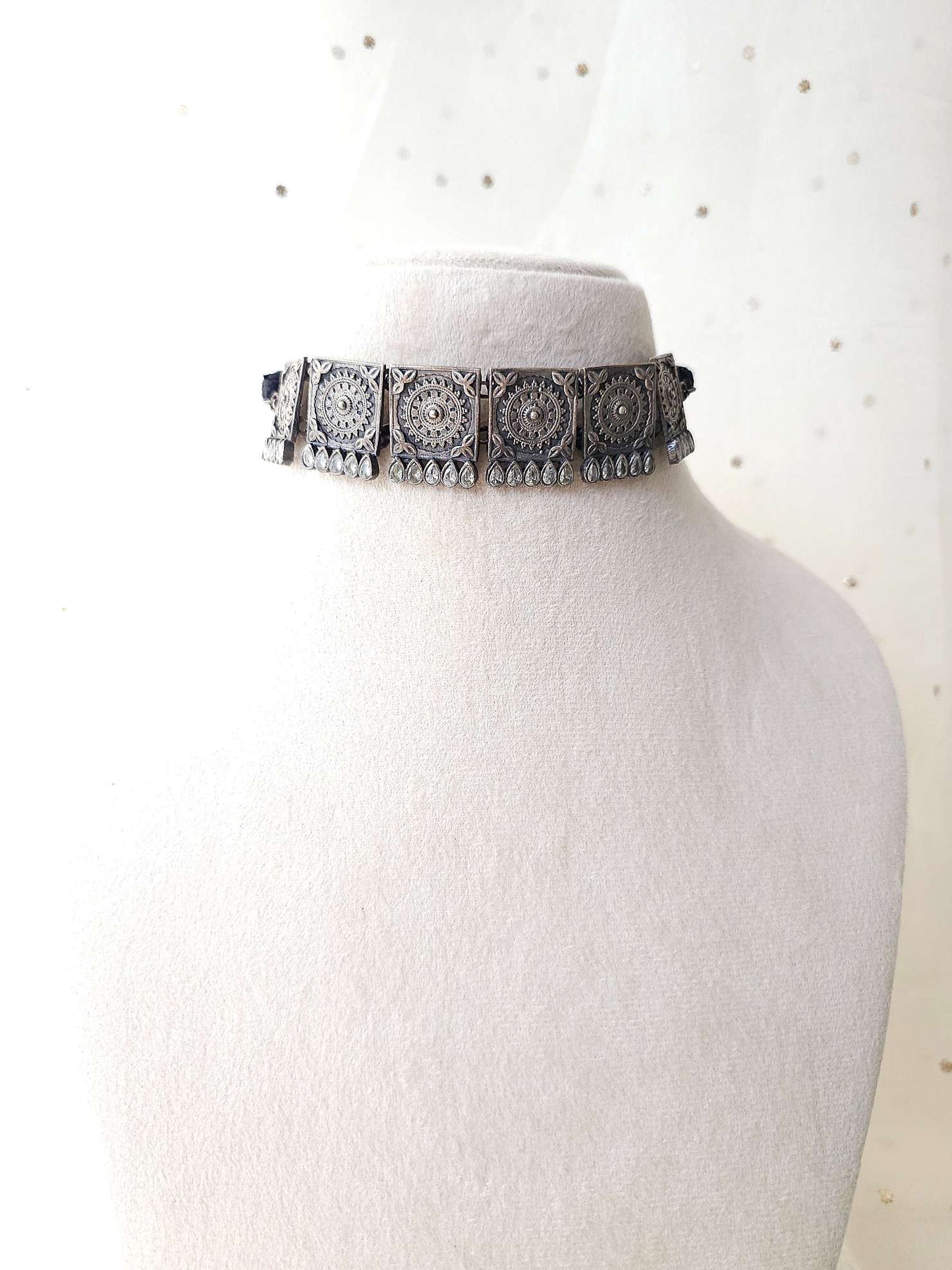 Oxidized necklace