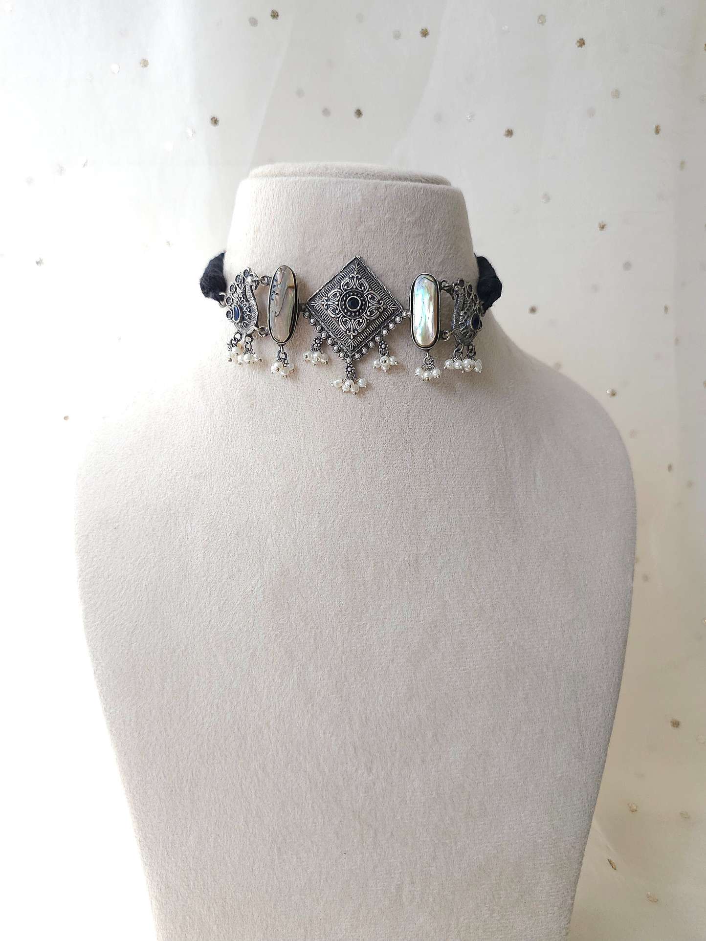 Oxidized necklace