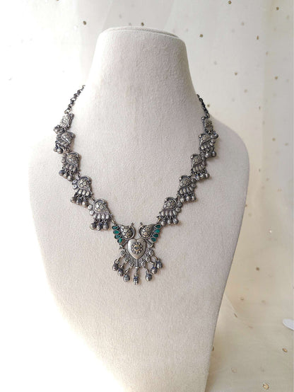 Oxidized necklace