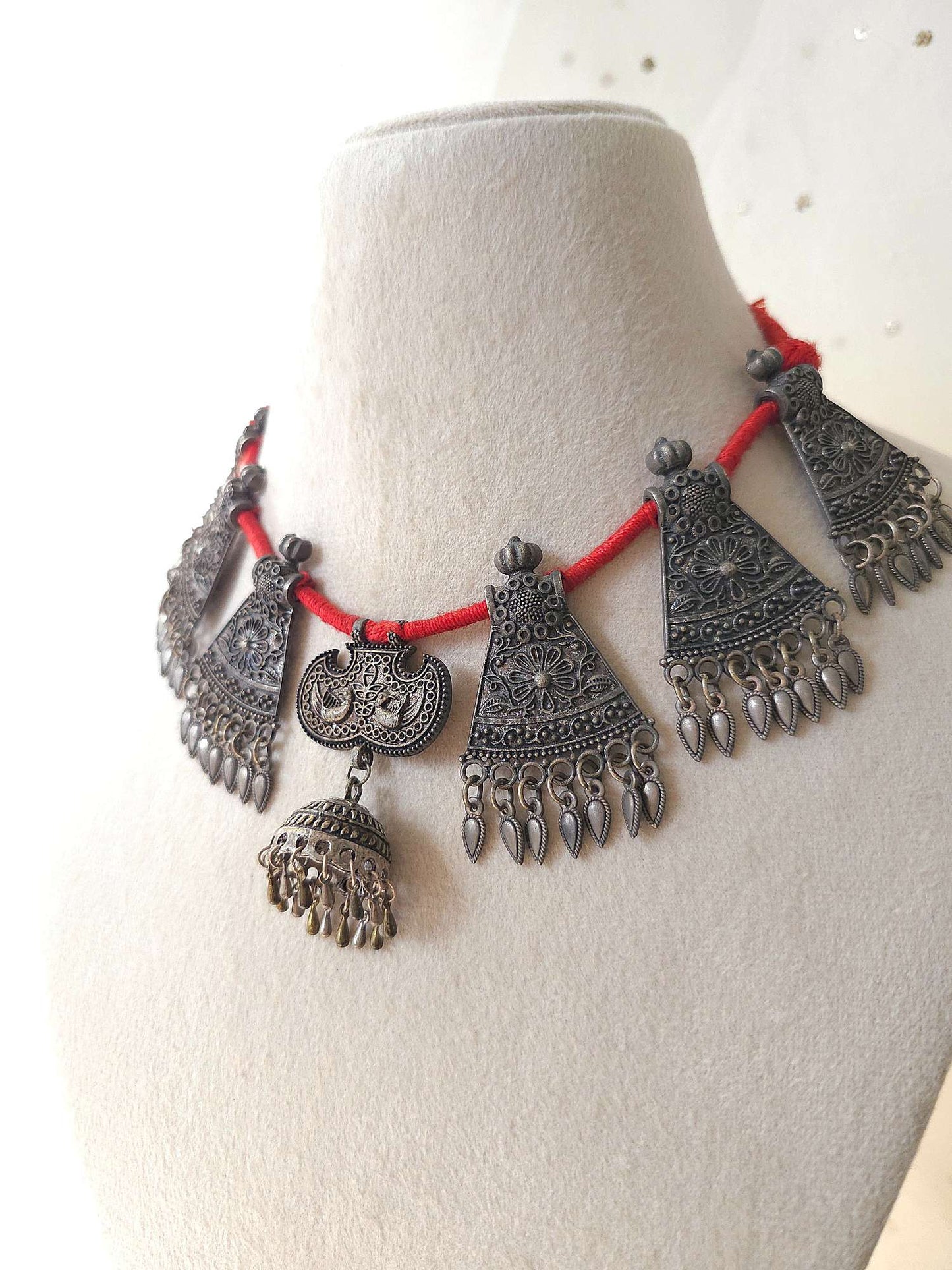 Oxidized necklace