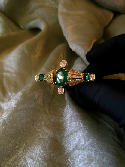 Adolfo silver brooch