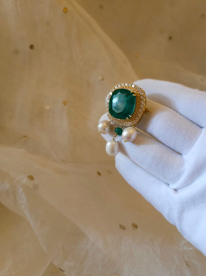 Jayapura silver brooch