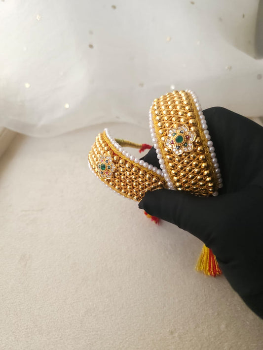 Rajputi gokhru pochi set of 2