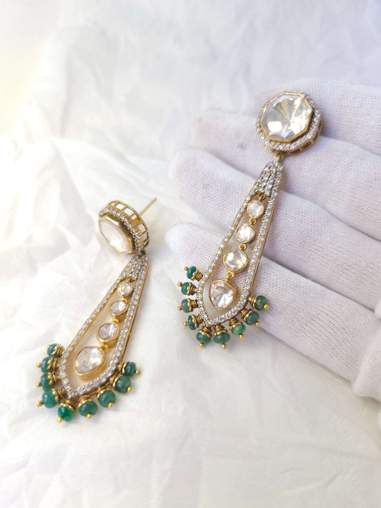 Diwan-E-Aam silver earrings