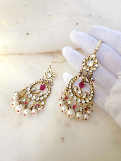 Mr & Mrs 56 chandbali earrings