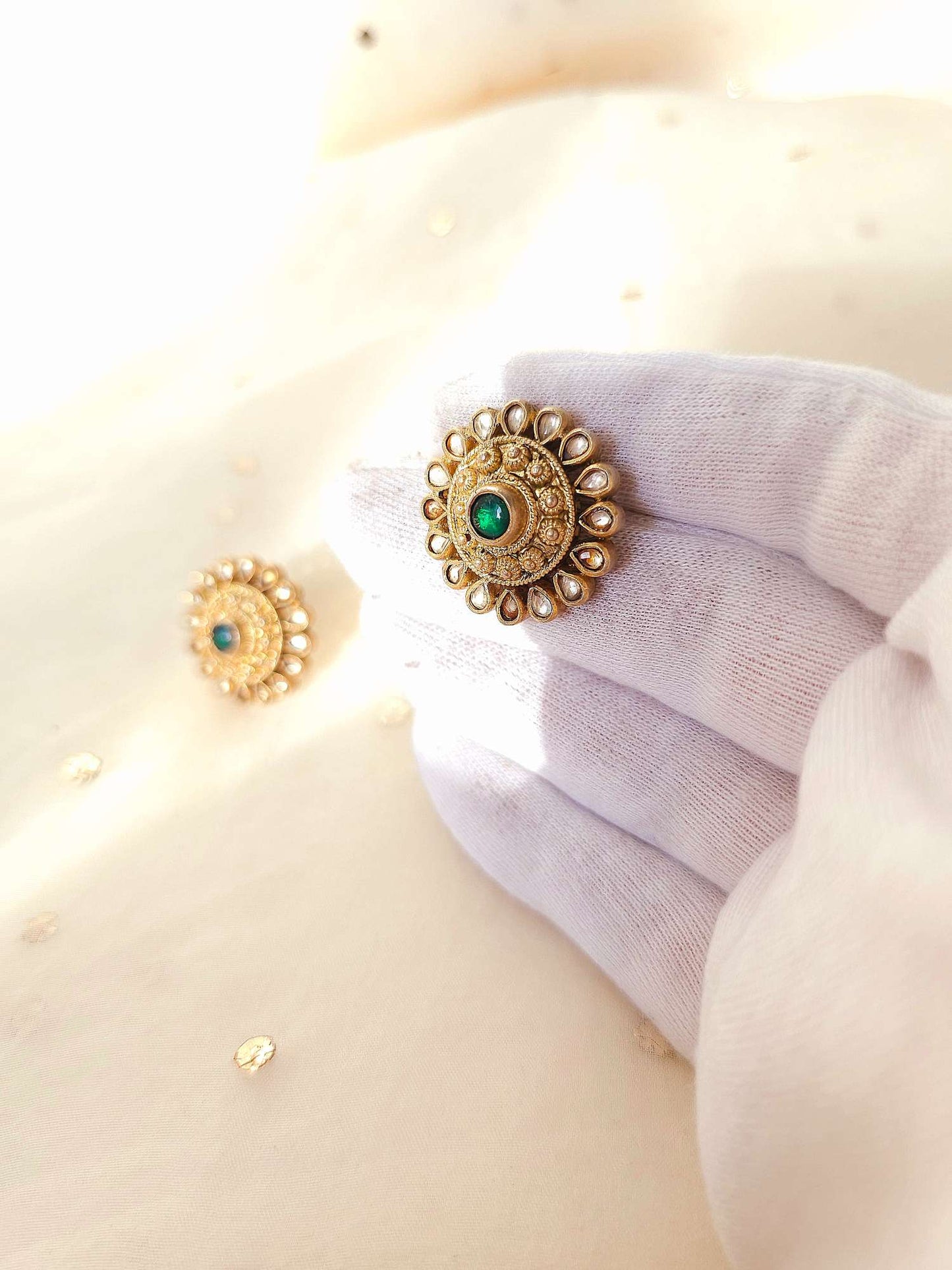 Devi garh silver studs