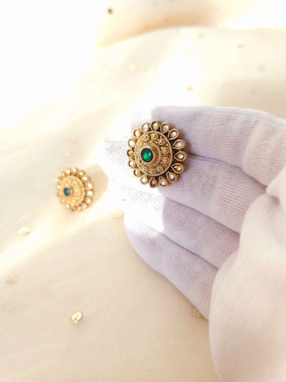 Devi garh silver studs