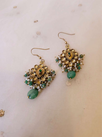 Deeg silver earrings