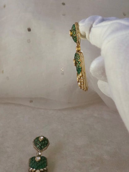 The green gate spring earrings