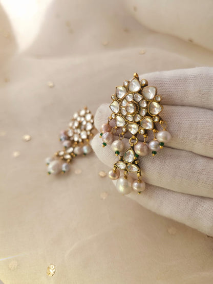 La luna pearl earrings