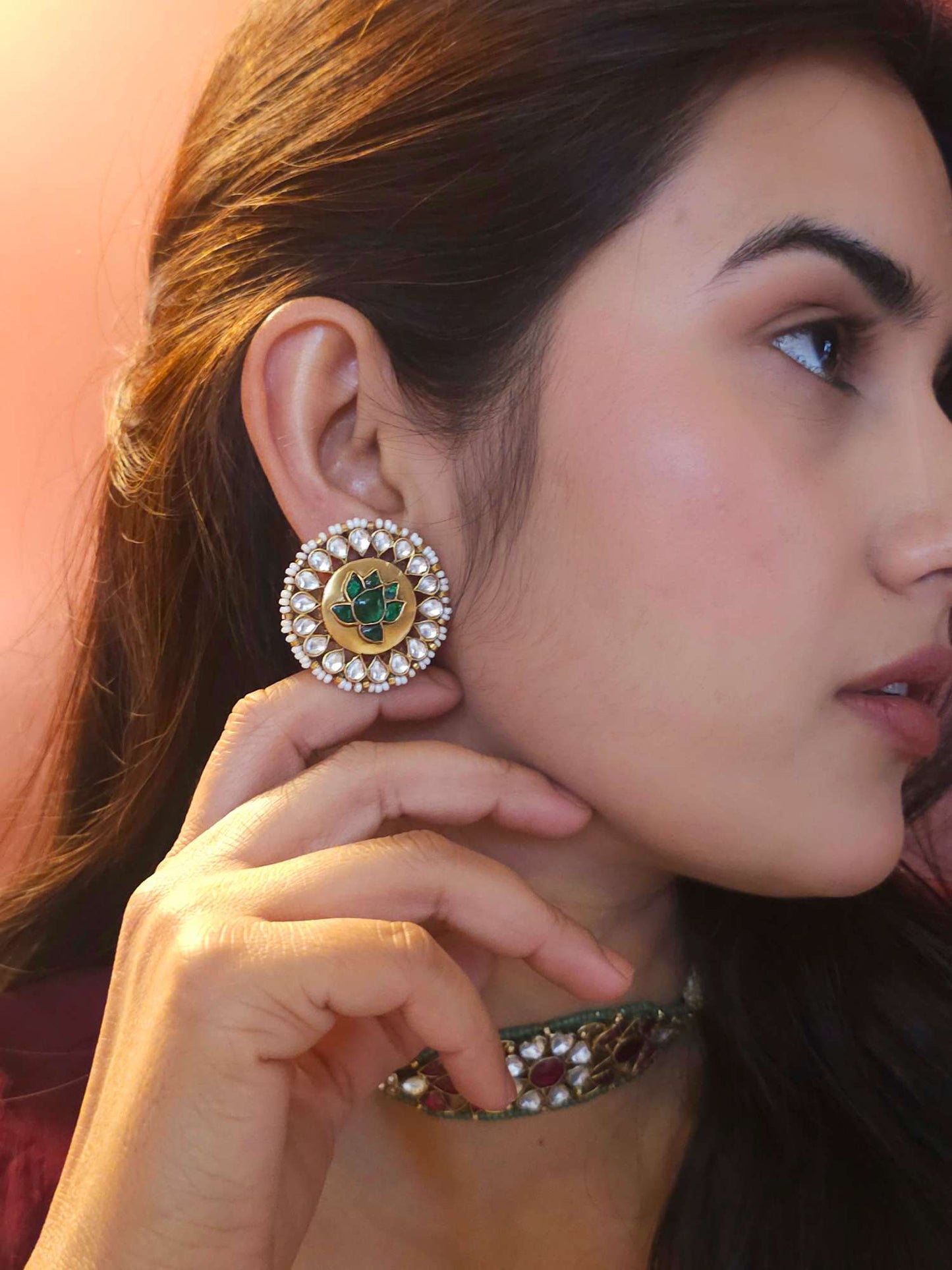 Paan kamal studs