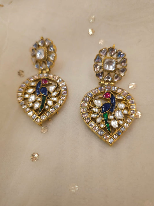 Queen Ayesha antique earrings