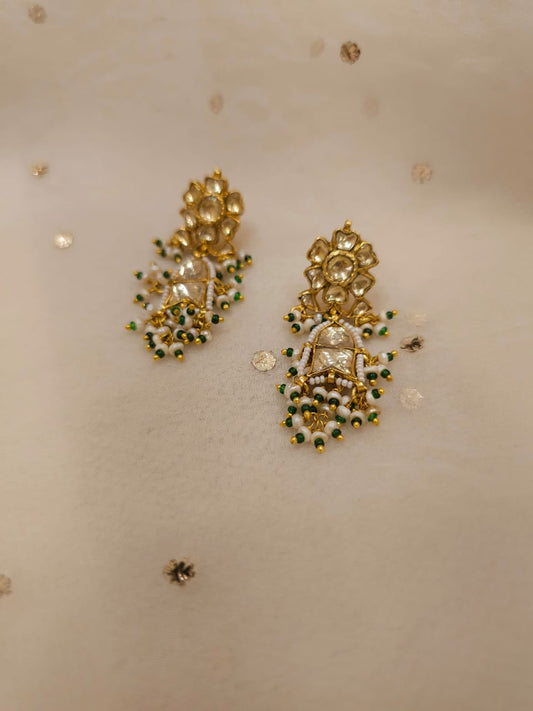 Surmai shafri earrings