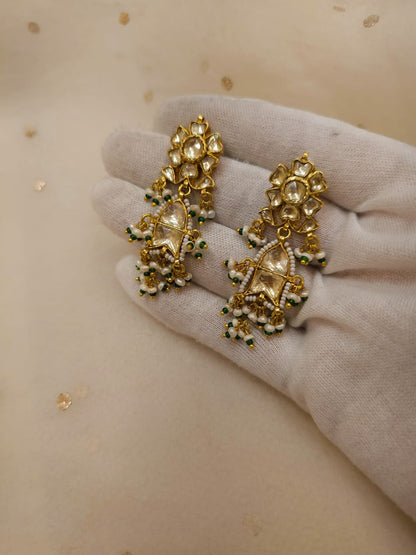 Surmai shafri earrings