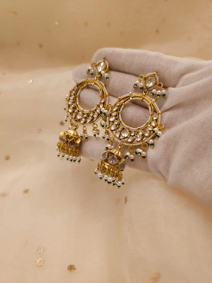 Madhuvan jhumka chandbali