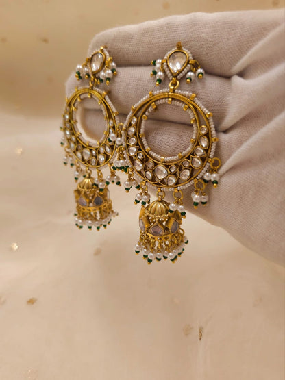 Madhuvan jhumka chandbali