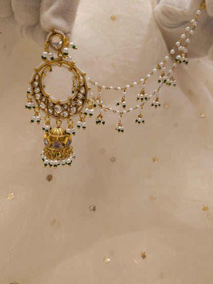 Jantar mantar ear chain