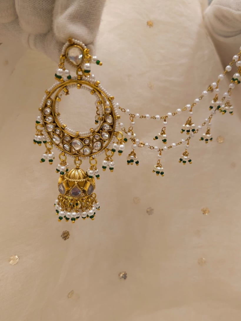 Madhuvan jhumka chandbali