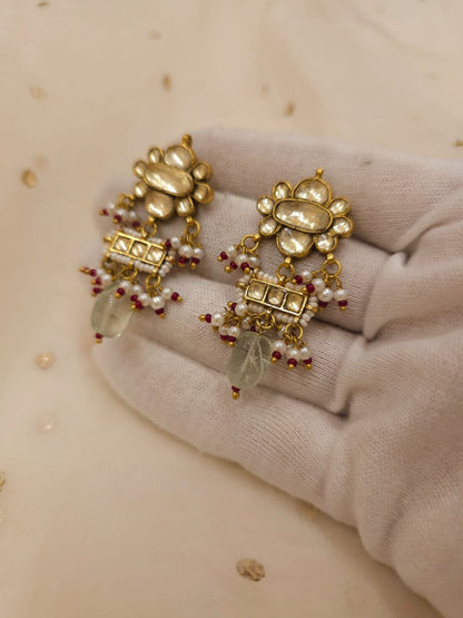 Mint affair earrings