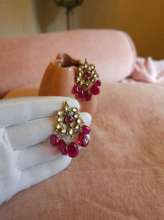 Shiraz lumi spinel studs
