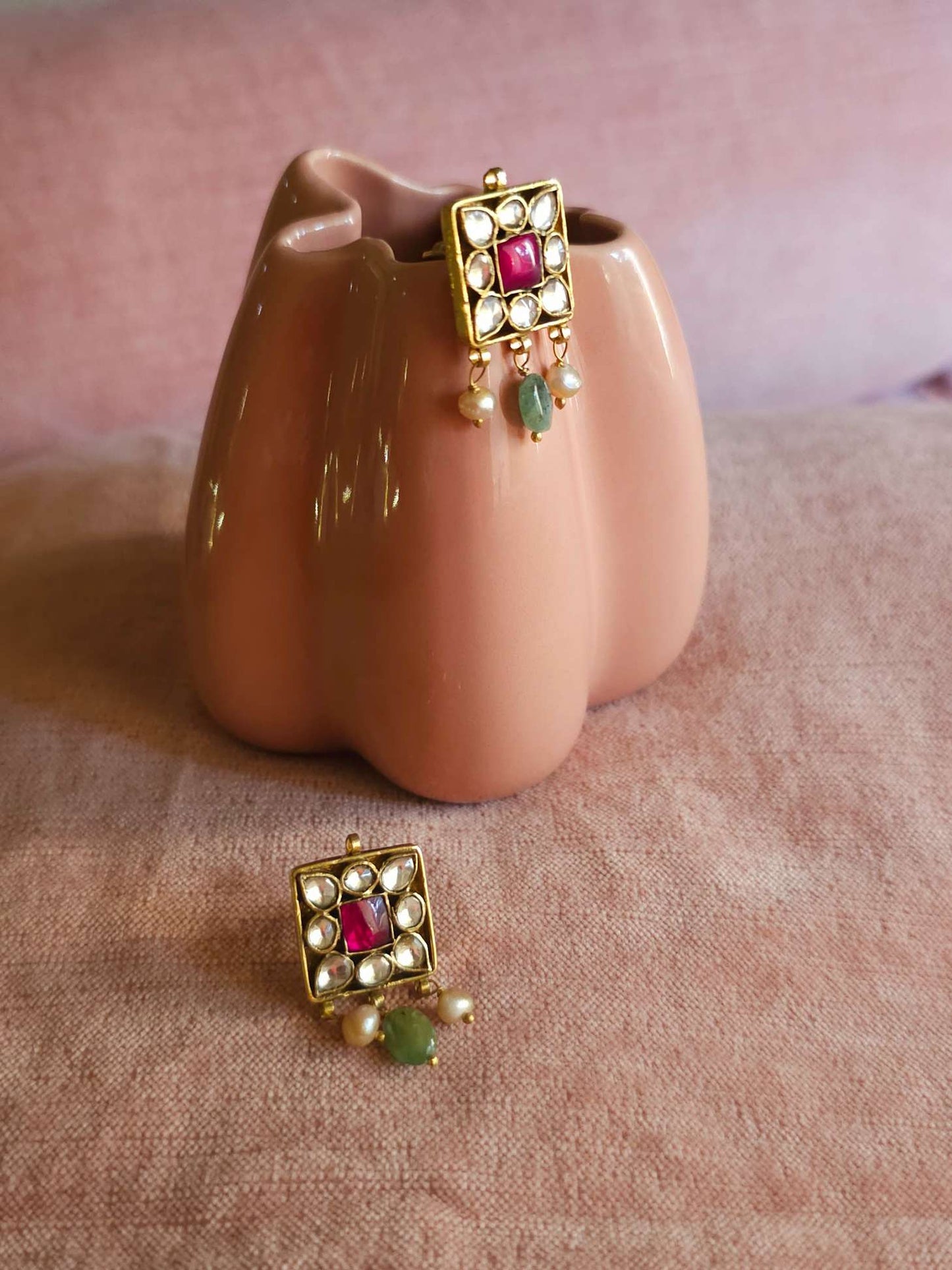 Mradu-rasa square studs