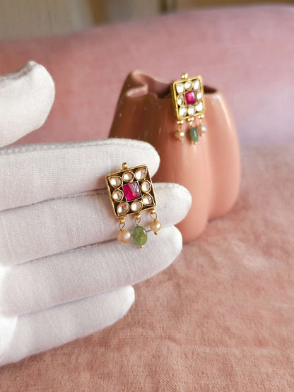 Mradu-rasa square studs