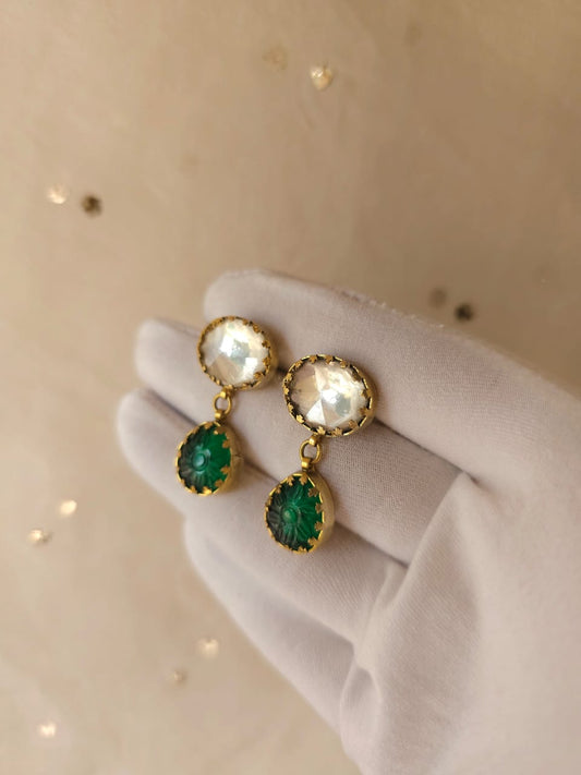 Divine bodhi golden earrings