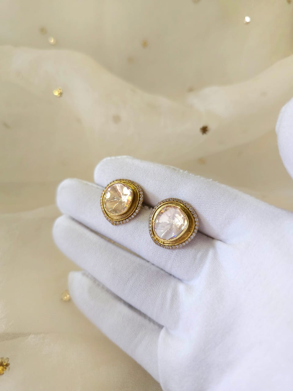 The chilly season silver studs