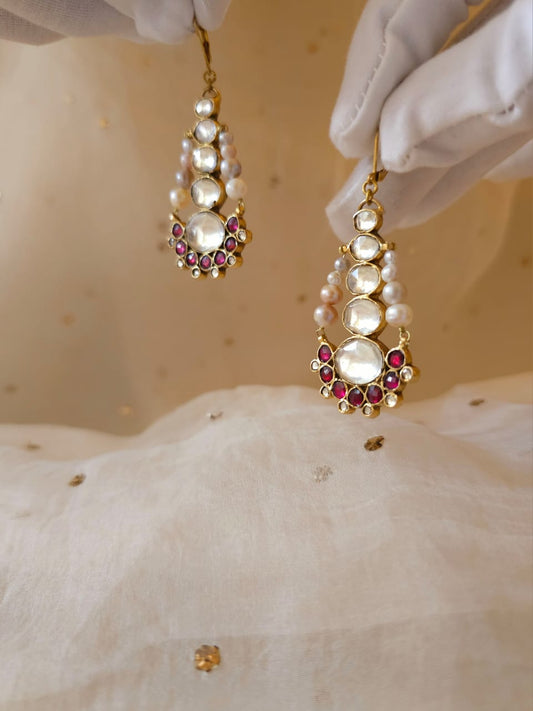 Swarna shranga hook earrings